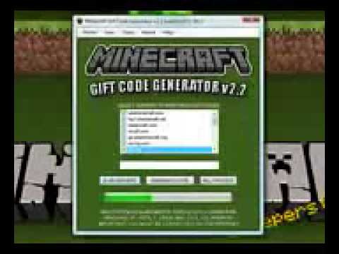 Minecraft Gift Code Generator Free Download